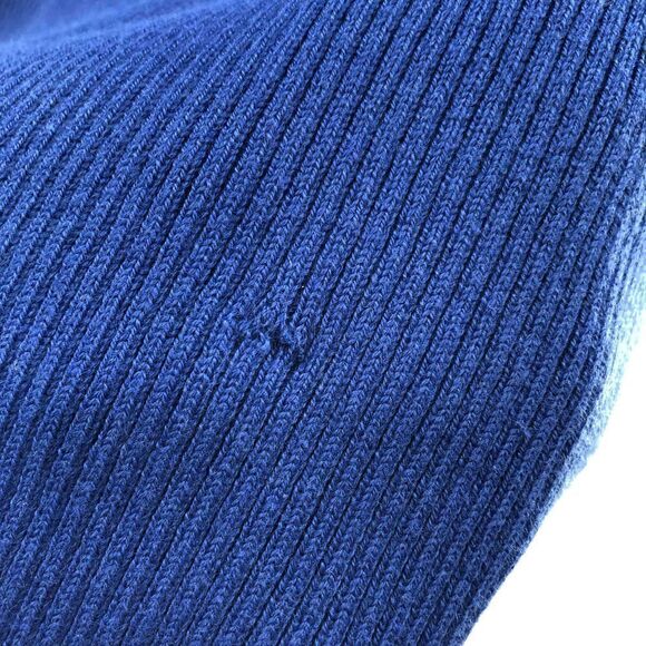 ‎Bardot Collar Knit Dress in Cobalt - Picture 6 of 12